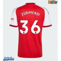 Arsenal Martin Zubimendi #36 Hjemmedrakt 2026-27 Kortermet